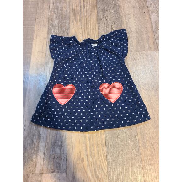 Child of mine by carter's 6 to 9 months red white and blue top - Picture 1 of 5